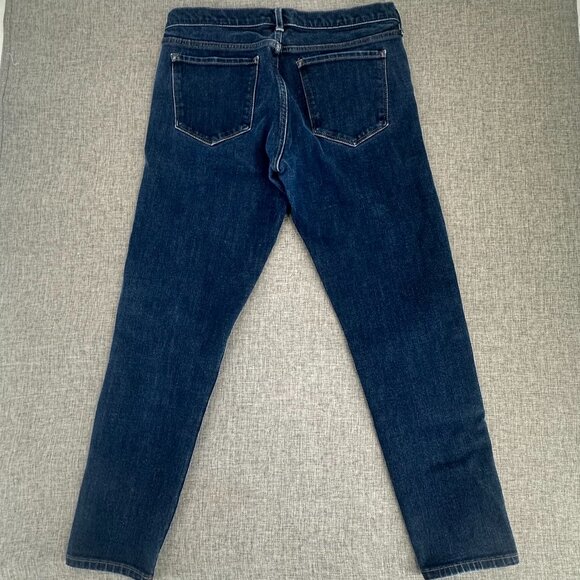 Banana Republic Low Rise Jeans 29 Skinny Ankle Denim Stretch 90% Cotton Spandex - Picture 10 of 11